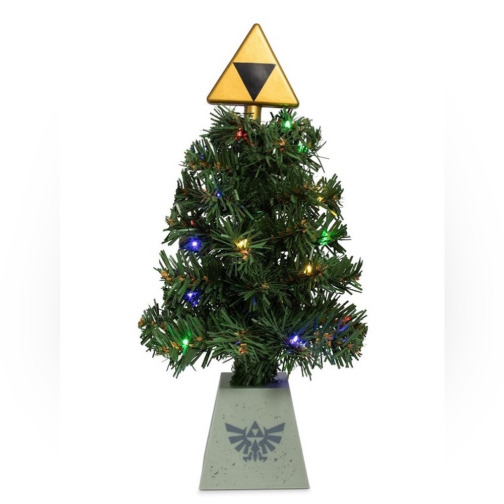 Legend of Zelda Triforce Light-Up Christmas Tree